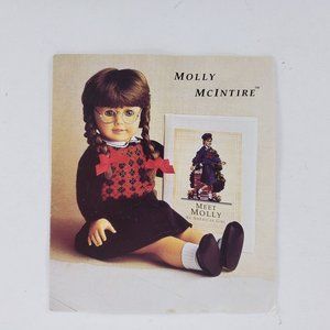 American Girl Meet Molly McIntire Story Pamphlet Pleasant Company Borderless 91